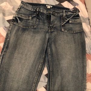 light wash jean shorts